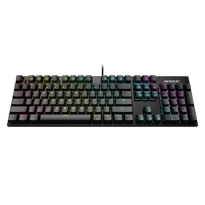 EAN 4719331551353 - GIGABYTE AORUS K1 teclado Juego USB QWERTY Inglés Negro imagen 3