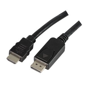 EAN 4052792044973 - LogiLink CV0064B adaptador de cable de vídeo 1 m HDMI tipo A (Estándar) DisplayPort imagen 1