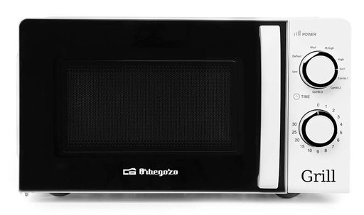 EAN 8435568400771 - Orbegozo MIG 2130 microondas Blanco Microondas con grill Encimera 20 L 700 W imagen 2