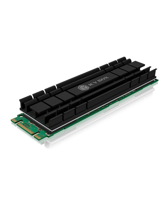 EAN 4250078166832 - ICY BOX IB-M2HS-701 M.2 NVMe SSD Disipador térmico/Radiador Negro 1 pieza(s) imagen 10
