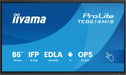 EAN 4948570124046 - iiyama PROLITE TE8614MIS-B2AG Pantalla plana para señalización digital 2,17 m (85.6") LCD Wifi 435 cd / m imagen 1