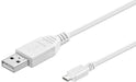 EAN 5711783351818 - Microconnect USBABMICRO5W cable USB USB 2.0 5 m USB A Micro-USB B Blanco imagen 1