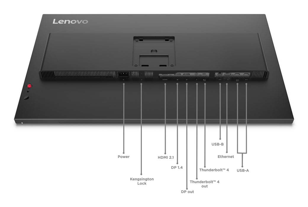 EAN 199274963675 - Lenovo ThinkVision P32UD-40 pantalla para PC 80 cm (31.5") 3840 x 2160 Pixeles 4K Ultra HD LCD Negro imagen 10
