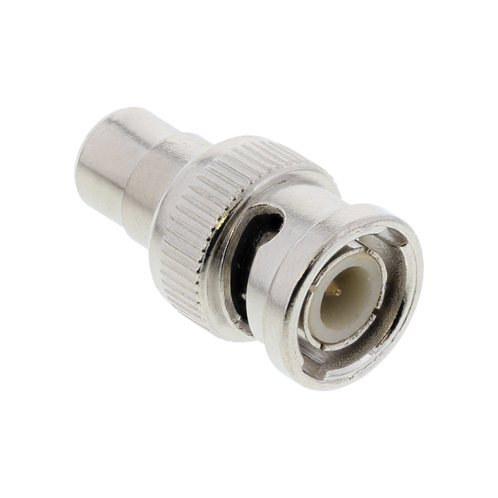 EAN 4043718059645 - InLine 99321 cambiador de género para cable BNC male BNC M Plata imagen 1