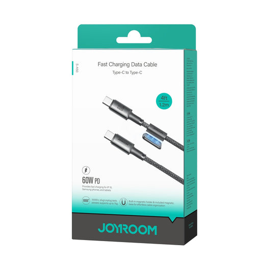 EAN 6956116728830 - JOYROOM S-A50 C C cable USB USB 2.0 1,2 m USB C 0,48 Gbit/s 60 W Gris imagen 2