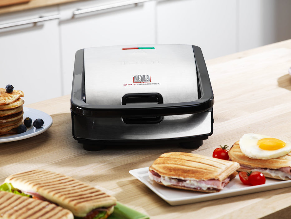 EAN 3045386378623 - Tefal Snack Collection SW857D sandwichera Acero inoxidable imagen 8