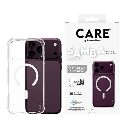 EAN 5715685044502 - PanzerGlass CARE™ by ® Samba Case Transparent w. White MagSafe iPhone 2026 Pro Max | 17 Pro Max funda par imagen 2