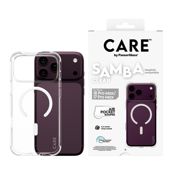 EAN 5715685044502 - PanzerGlass CARE™ by ® Samba Case Transparent w. White MagSafe iPhone 2026 Pro Max | 17 Pro Max funda par imagen 2