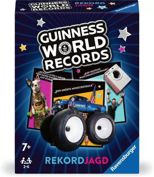 EAN 4005556228898 - Ravensburger Guinness World Records 20 min Juego de mesa Concurso de preguntas y respuestas imagen 1