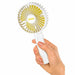 EAN 4011689866203 - Unold Breezy II Blanco 10 cm Ventilador de mano imagen 2
