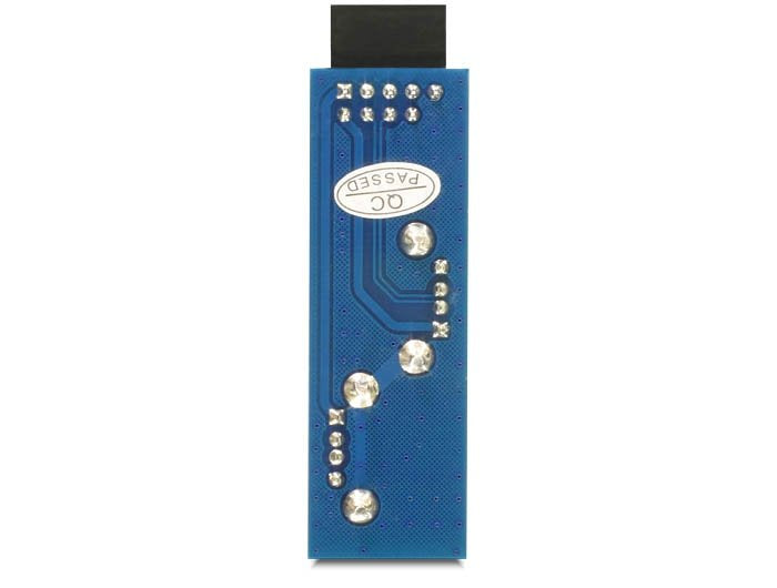 EAN 4043619418206 - DeLOCK 9-pin 2.54 mm/2 x USB 2.0 1 x 9-pin 2.54 mm 2 x USB 2.0-A Negro, Azul, Plata imagen 3