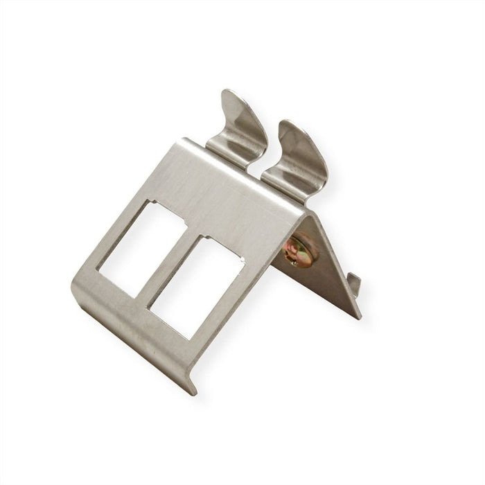 EAN 7630049613195 - ROLINE 21.13.1308 cambiador de género para cable 2x Keystones Plata imagen 4