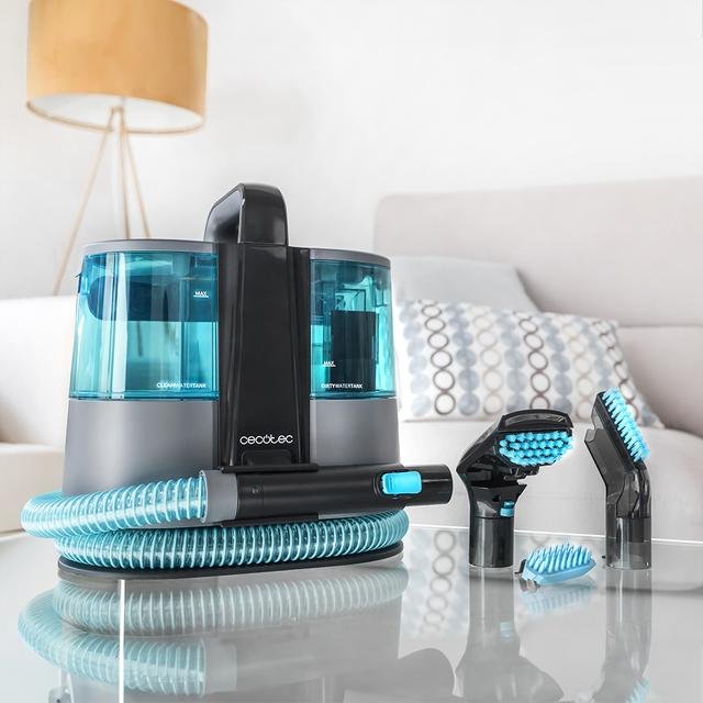 EAN 8435484084253 - Cecotec Conga 4000 Carpet&Spot Clean XL máquina de limpieza de alfombras De mano Seca y húmeda Gris imagen 10