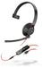 EAN 17229158740 - Poly Blackwire 5210 Auriculares Alámbrico Diadema Llamadas/Música USB Tipo C Negro, Rojo imagen 1