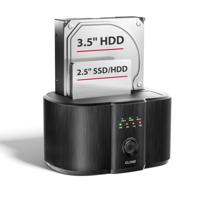 EAN 8595247909411 - Axagon ADSA-SC base de conexión para disco duro USB 3.2 Gen 1 (3.1 Gen 1) Type-C Negro imagen 1