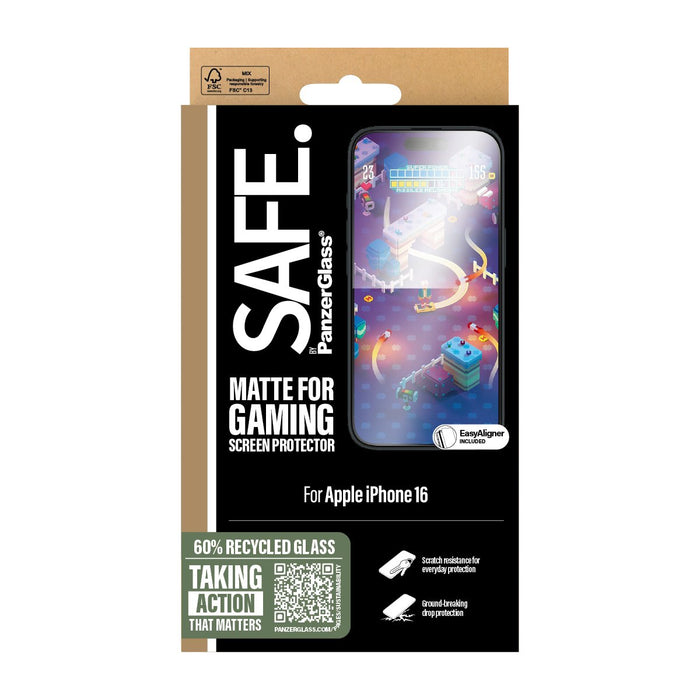 EAN 5715685002922 - PanzerGlass SAFE. by ® Gaming Screen Protector iPhone 16 | 15 | Ultra-Wide Fit Protector de pantalla Appl imagen 3