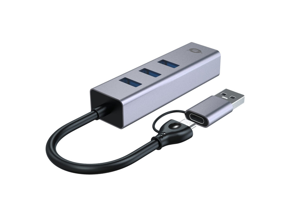 EAN 4015867243695 - Conceptronic ABBY25G base para portátil y replicador de puertos Alámbrico USB 3.2 Gen 1 (3.1 Gen 1) Type- imagen 4