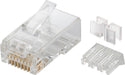 EAN 4040849725012 - Goobay 72501 conector RJ45 Transparente imagen 1