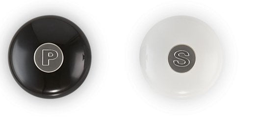 EAN 0630870145848 - Le Creuset 96002100169100 Juego de salero y pimentero Negro, Blanco imagen 4