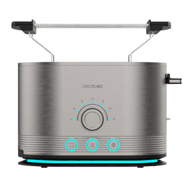 EAN 8435484032858 - Cecotec 03285 tostadora 7 2 rebanada(s) 1400 W Acero inoxidable imagen 3