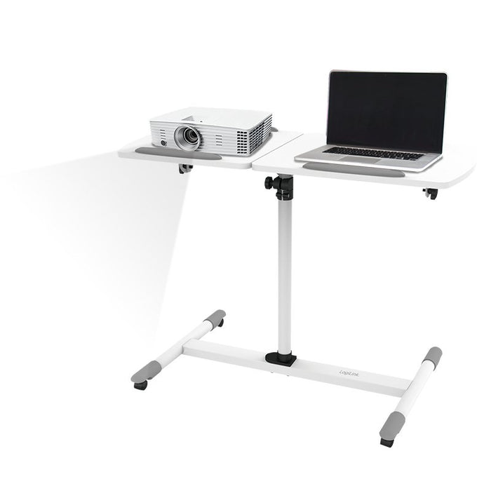 EAN 4052792059809 - LogiLink BP0067A mueble y soporte para dispositivo multimedia Blanco Mesita con ruedas para multimedia imagen 4