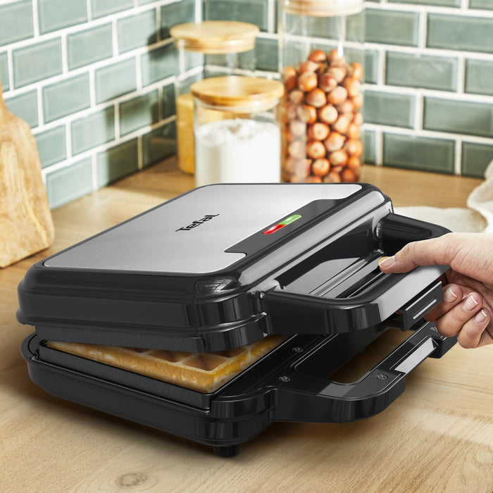 EAN 3016661177057 - Tefal SW383D10 sandwichera 700 W Negro, Acero inoxidable imagen 12