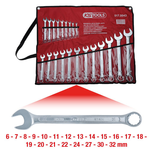 EAN 4042146036181 - KS Tools 517.0043 llave manual y juego imagen 1