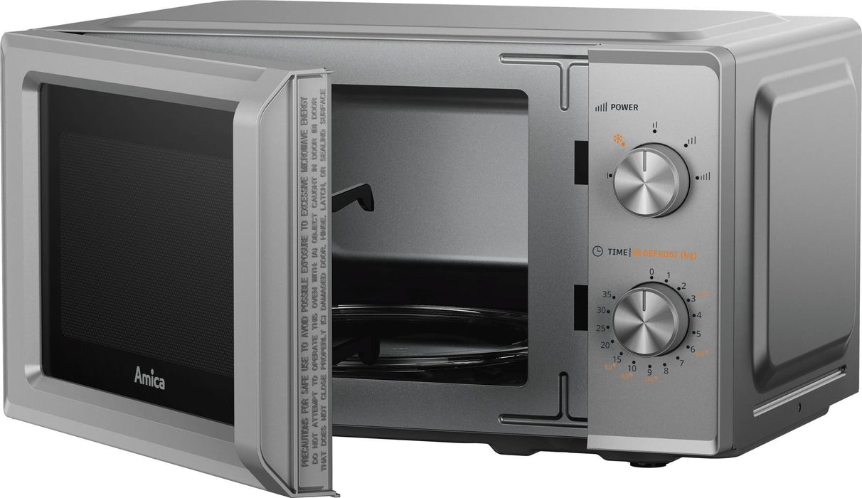 EAN 5906006960155 - Amica MMF20M4S Plata Solo microondas Encimera 20 L 700 W imagen 3