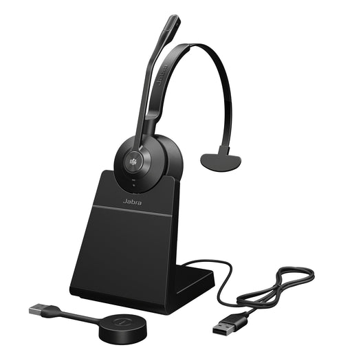 EAN 5706991025255 - Jabra Engage 55 Auriculares Inalámbrico Diadema Oficina/Centro de llamadas Negro, Titanio imagen 1