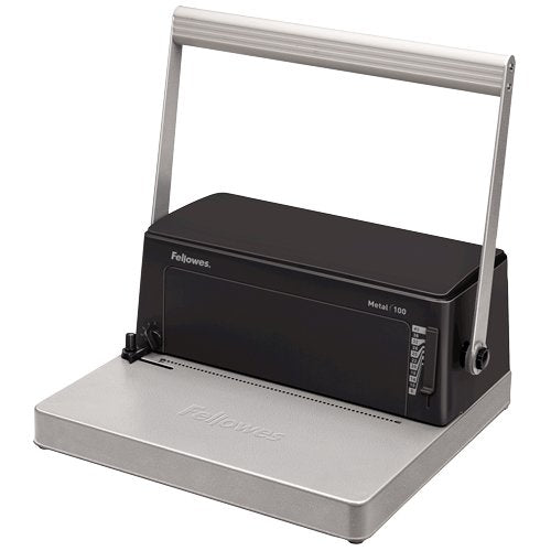 EAN 8423274999924 - Fellowes Metal 100 perforador de papel 20 hojas Negro, Gris imagen 1