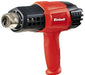 EAN 4006825602678 - Einhell TE-HA 2000 E 500 l/min 550 °C 2000 W Negro, Rojo, Plata imagen 1