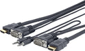 EAN 5712505700778 - Vivolink PROVGAHDMIFLY7 adaptador de cable de vídeo 5 m VGA (D-Sub) + 3,5mm HDMI tipo A (Estándar) Negro imagen 1