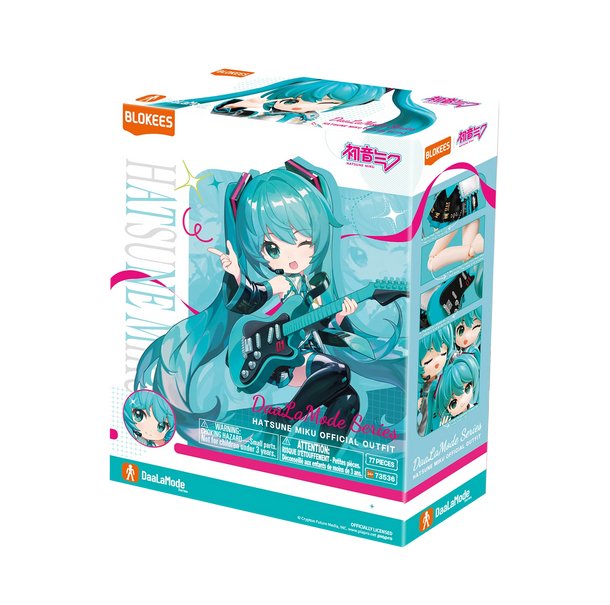EAN 810181532937 - Blokees DaaLaMode Series - Hatsune Miku Official Outfit imagen 5