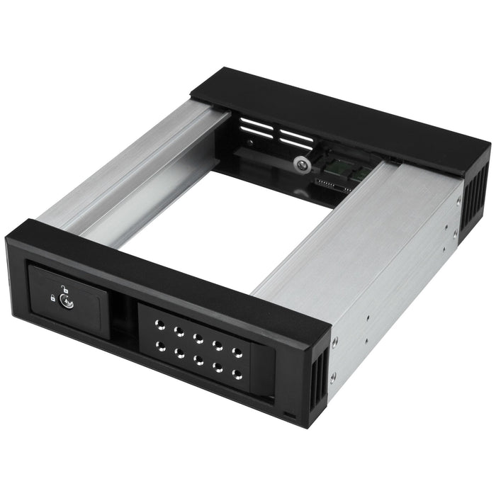 EAN 0065030872317 - StarTech.com HSB1SATSASBA panel bahía disco duro 13,3 cm (5.25") Panel de instalación Negro imagen 1
