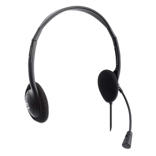 EAN 0766623179850 - Manhattan 179850 auricular y casco Auriculares Alámbrico Diadema Oficina/Centro de llamadas USB tipo A Ne imagen 2