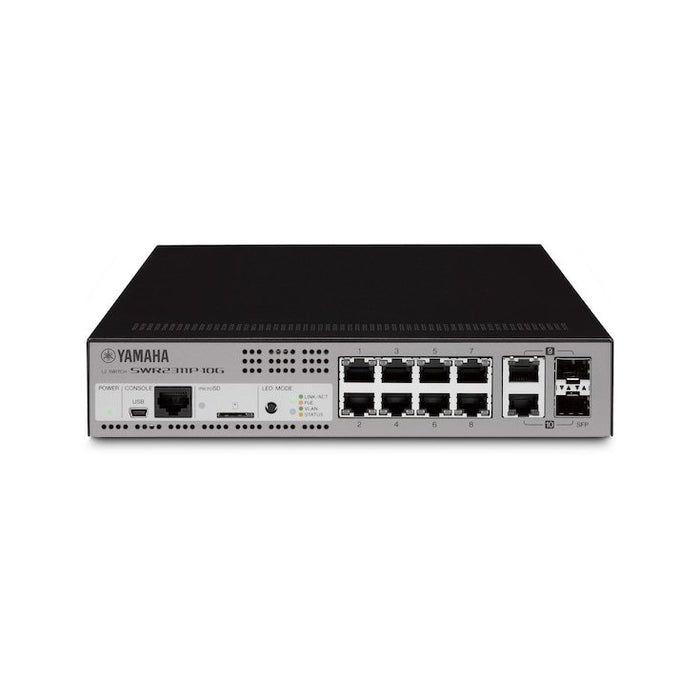 EAN 4957812626095 - Yamaha SWR2311P-10G Gestionado L2 10G Ethernet (100/1000/10000) Energía sobre Ethernet (PoE) Negro, Plata imagen 1