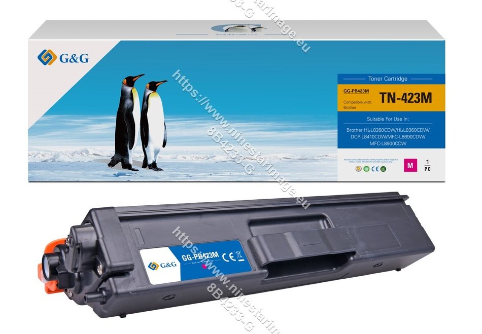 EAN 6941784769650 - G&G 14305 cartucho de tóner 1 pieza(s) Compatible Magenta imagen 1