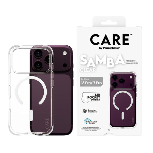 EAN 5715685044496 - PanzerGlass CARE™ by ® Samba Case Transparent w. White MagSafe iPhone 2026 Pro | 17 Pro funda para teléfo imagen 2