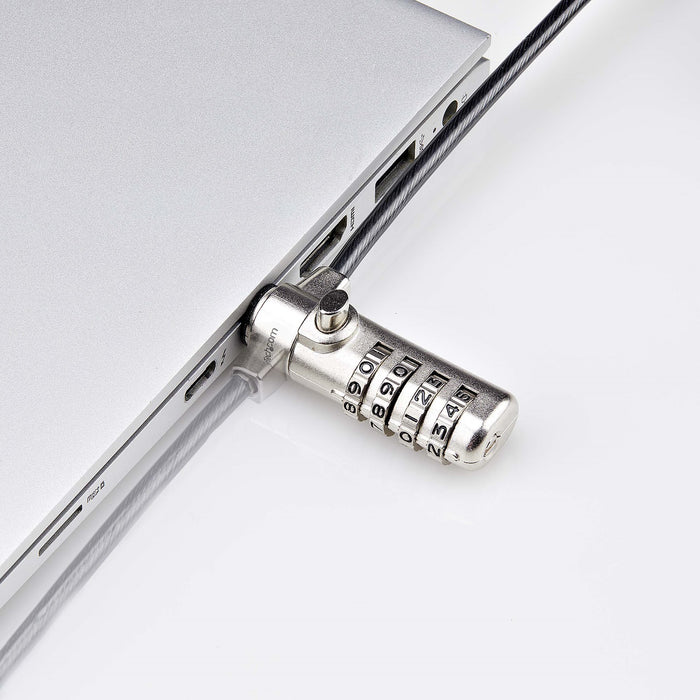 EAN 0065030900713 - StarTech.com SNANOC4D-LAPTOP-LOCK cable antirrobo Negro, Plata 2 m imagen 4