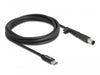 EAN 4043619879724 - DeLOCK 87972 cable de transmisión Negro 1,5 m USB C 7.4 x 5 mm imagen 1