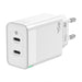 EAN 8436574708738 - AISENS ASCH-45W2P005-W cargador de dispositivo móvil Universal Corriente alterna Carga rápida Interior imagen 2