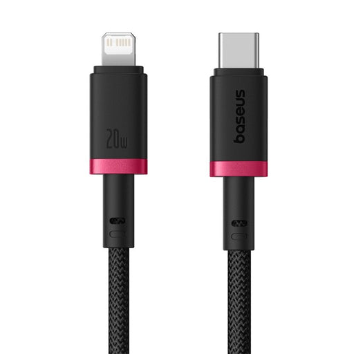 EAN 6932172669874 - Baseus P10377800U01-01 cable de conector Lightning 1 m Negro, Rojo imagen 1