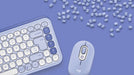 EAN 5099206128293 - Logitech Pop Icon Combo teclado Ratón incluido Universal Bluetooth QWERTZ Suizo Lila, Blanco imagen 6