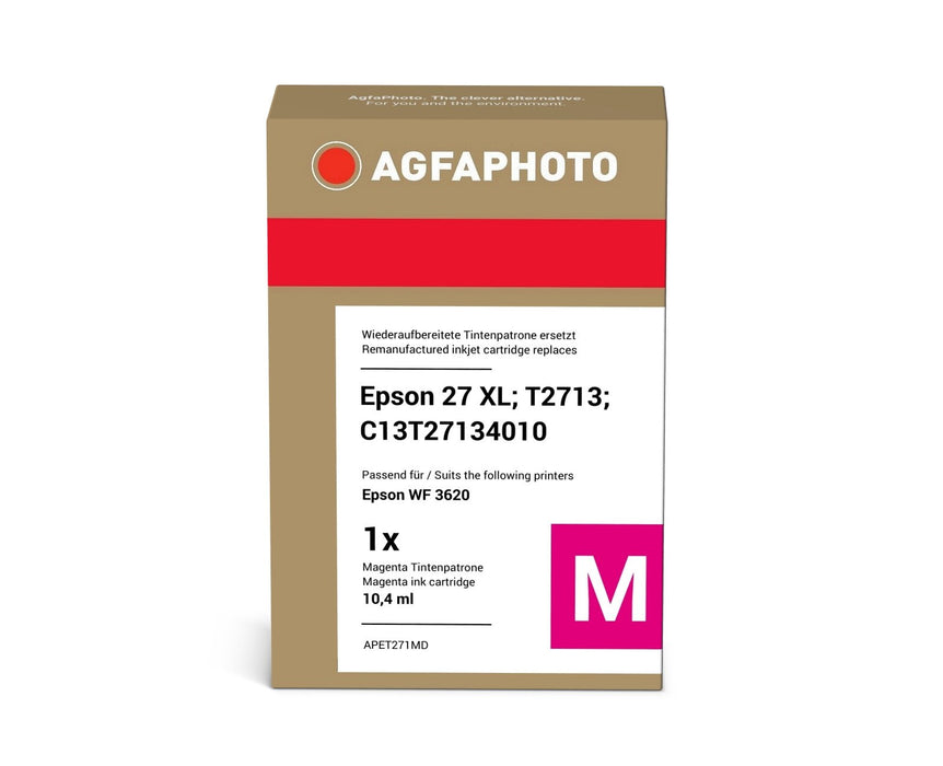 EAN 4250164840851 - AgfaPhoto APET271MD cartucho de tinta 1 pieza(s) Compatible Alto rendimiento (XL) Magenta imagen 2
