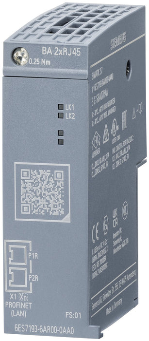 EAN 4025515080930 - Siemens 6ES7193-6AR00-0AA0 no categorizado imagen 1