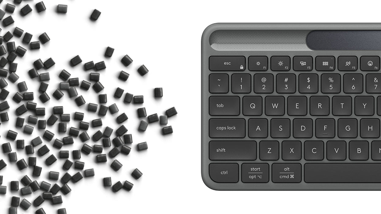 EAN 5099206132337 - Logitech Signature Slim Solar + K980 teclado Universal RF Wireless + Bluetooth QWERTZ Suizo Grafito imagen 7
