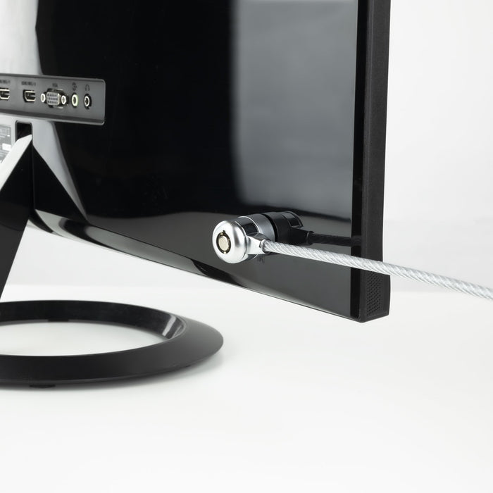 EAN 8433281009998 - TooQ TQCLKC0025 cable antirrobo Plata 1,5 m imagen 6