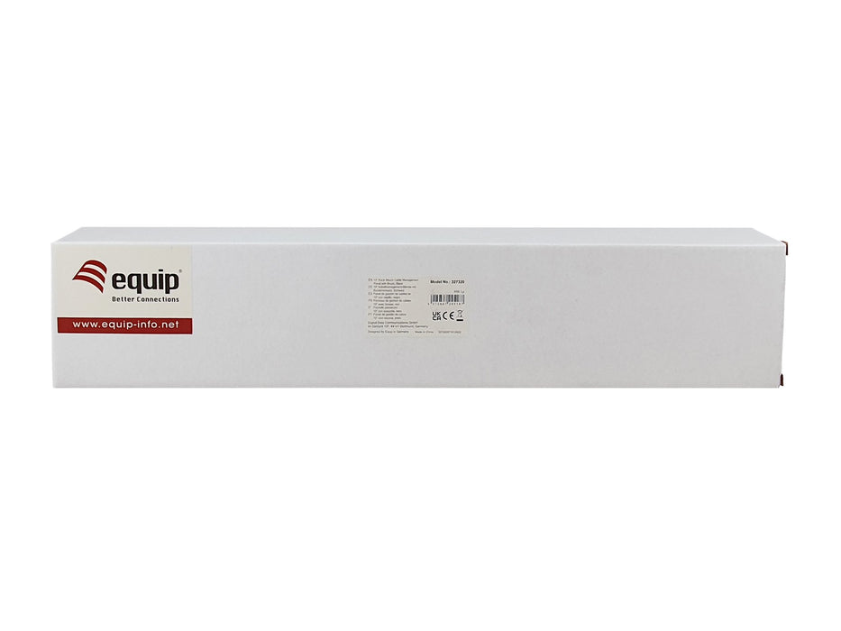 EAN 4015867245187 - Equip 327320 accesorio de bastidor Panel de gestión de cables imagen 4