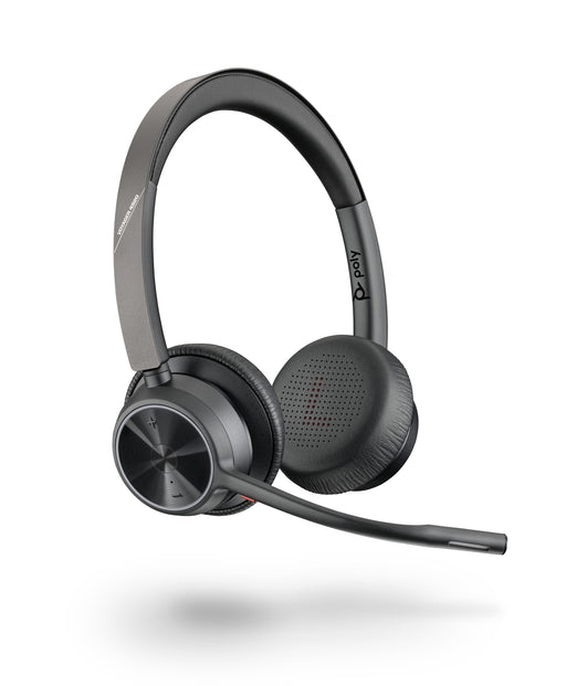 EAN 0197029610119 - HP Poly Voyager 4320 UC Stereo USB-A Headset +BT700 USB-A Adapter +Charging Stand Inalámbrico y alámbrico imagen 2