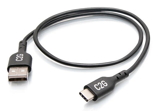EAN 757120288848 - C2G C2G28884 cable USB USB 2.0 0,46 m USB C USB A 0,48 Gbit/s Negro imagen 1